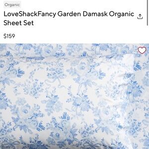 LoveShackFancy Sheet Set TWIN/TWIN XL